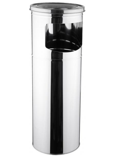 Урна-попільниця EFOR Metal срібний 64177